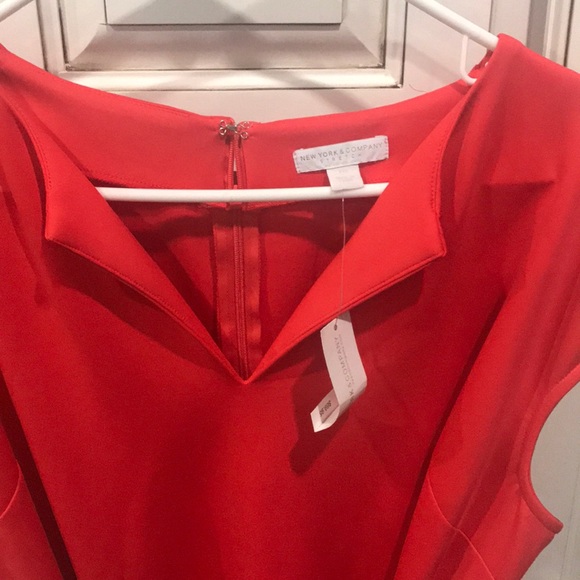 New ny and company red dress size xxl with tag - Picture 2 of 4